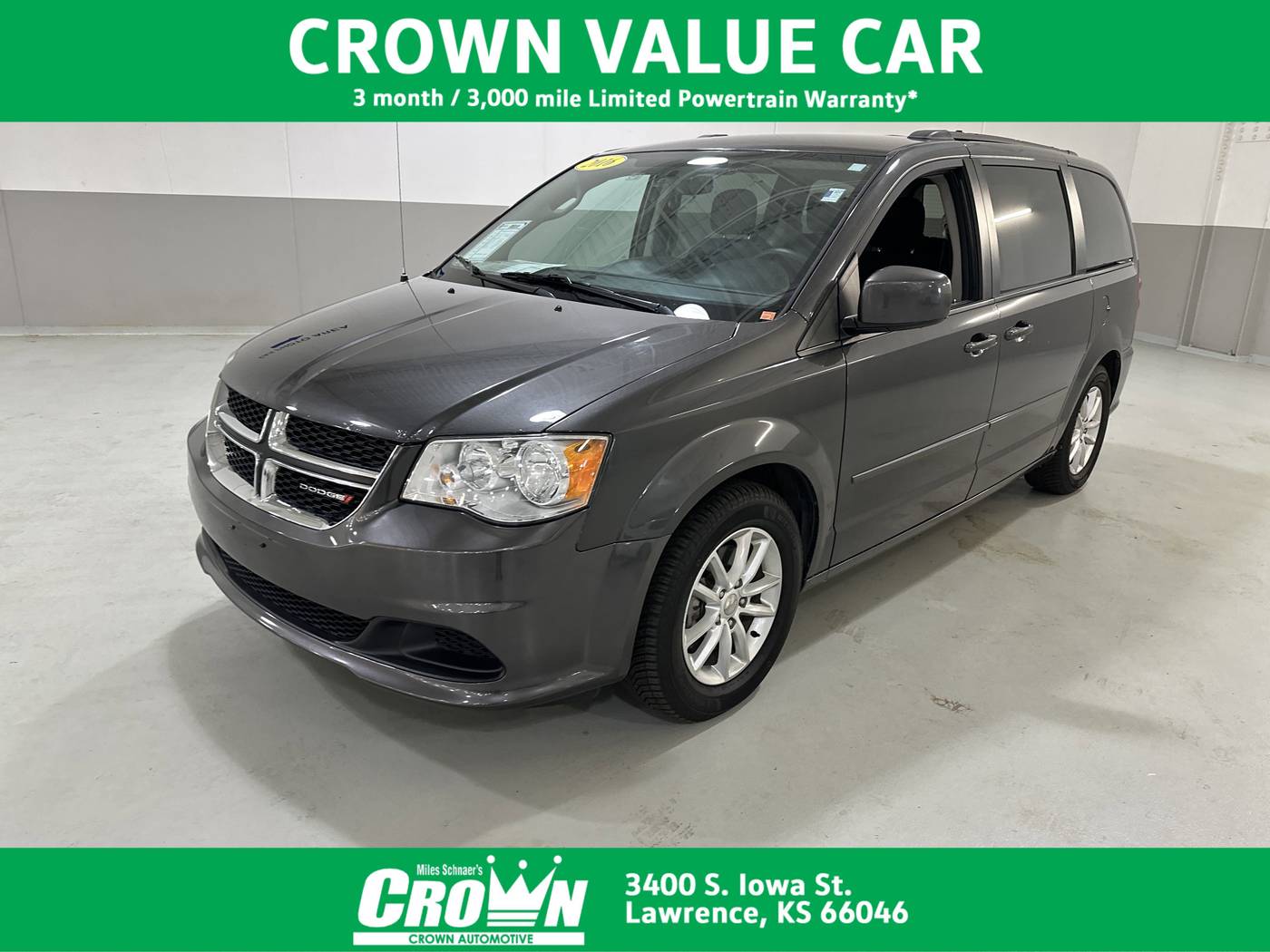 2016 Dodge Grand Caravan SXT — Minivan — 99,511 mi — Lawrence, KS