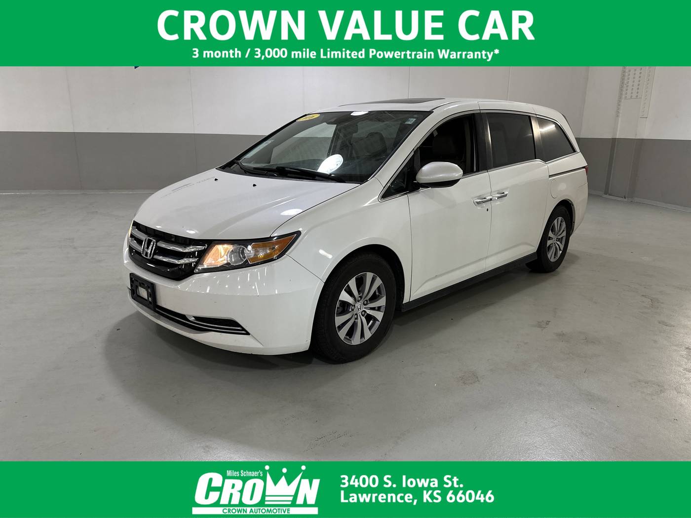 2016 Honda Odyssey EX-L — Minivan — 163,842 mi — Lawrence, KS