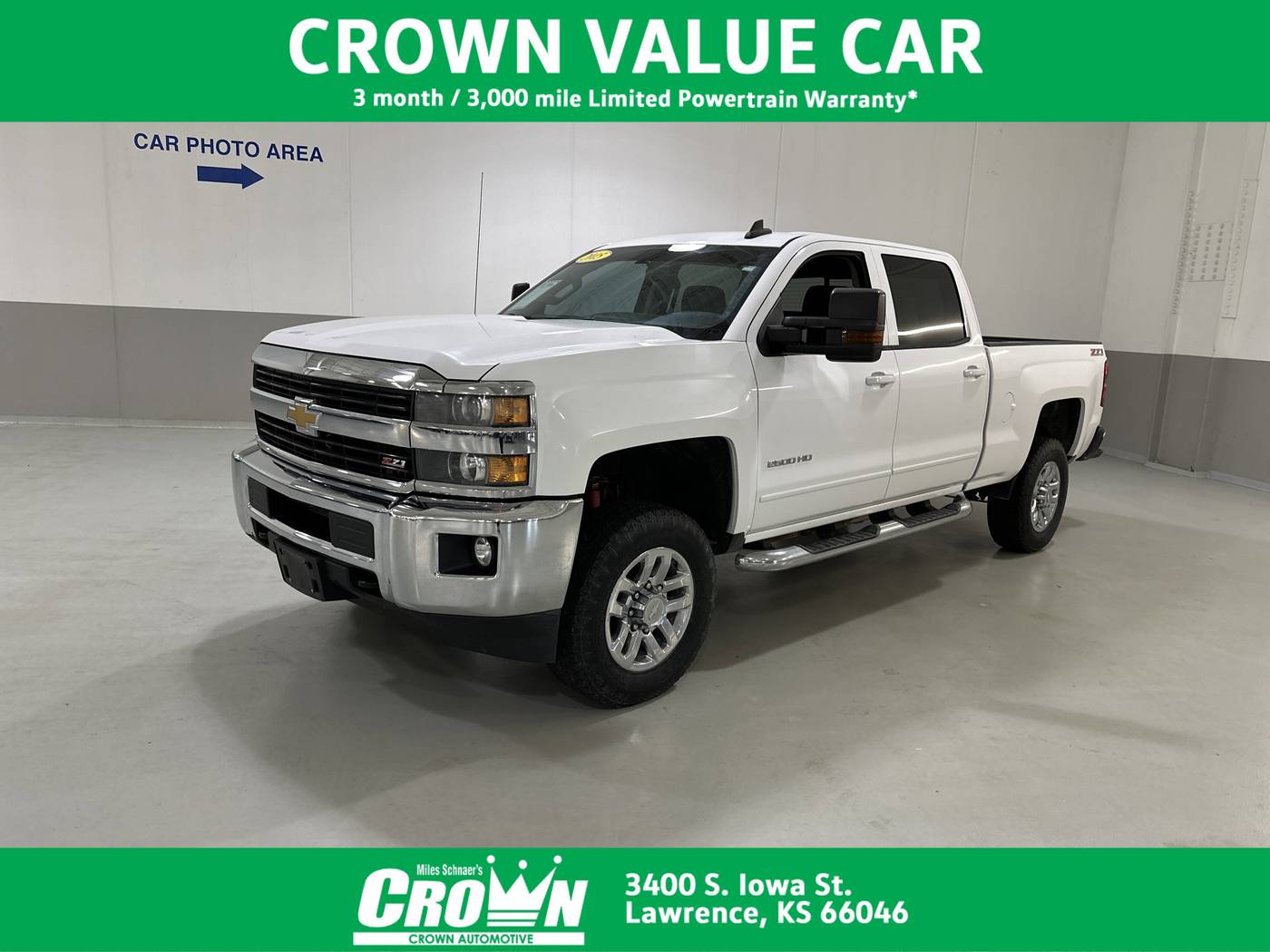 2015 Chevrolet Silverado 2500HD LT — Pickup Truck — 108,920 mi — Lawrence, KS