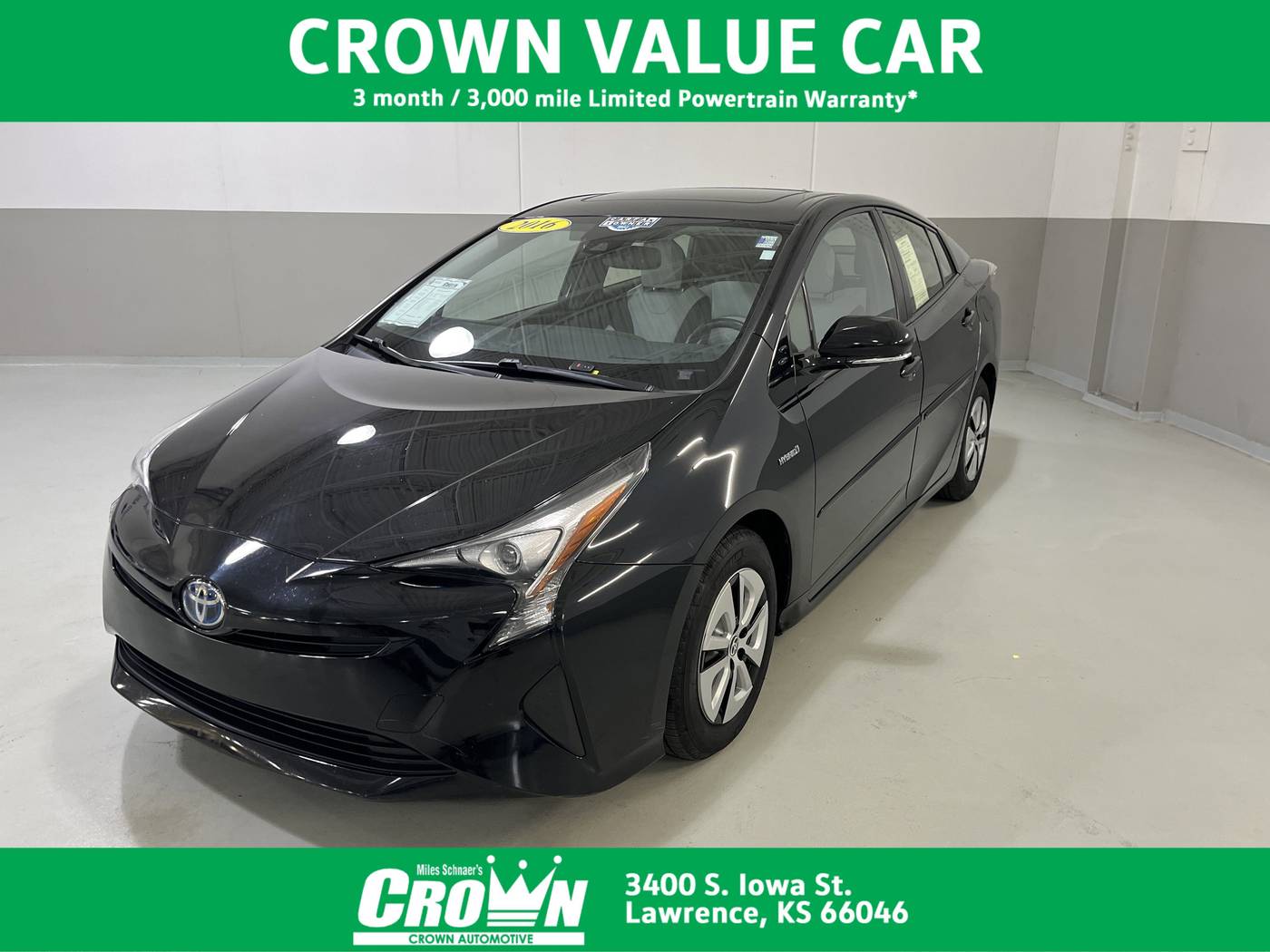 2016 Toyota Prius Four — Hatchback — 103,174 mi — Lawrence, KS