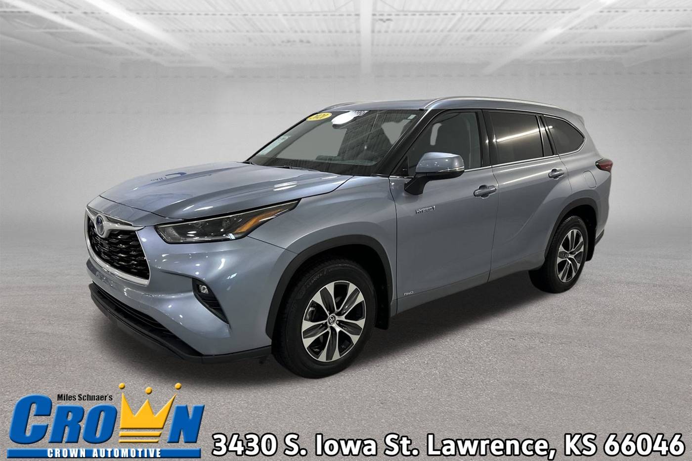 2021 Toyota Highlander Hybrid XLE — SUV — 46,005 mi — Lawrence, KS