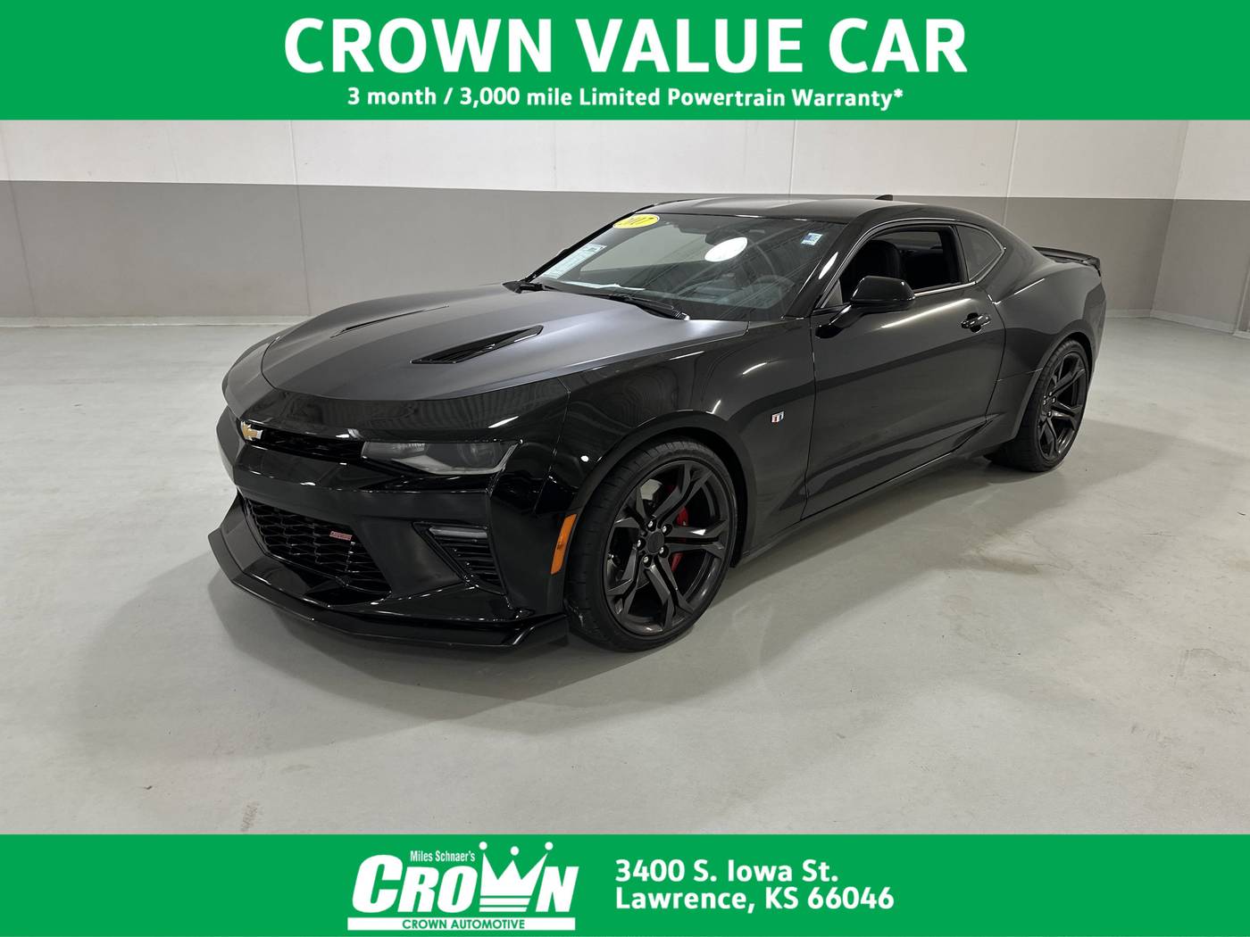 2017 Chevrolet Camaro 1SS — Coupe — 15,982 mi — Lawrence, KS