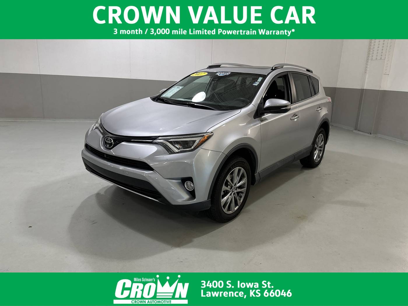 2017 Toyota RAV4 Limited — SUV — 80,064 mi — Lawrence, KS