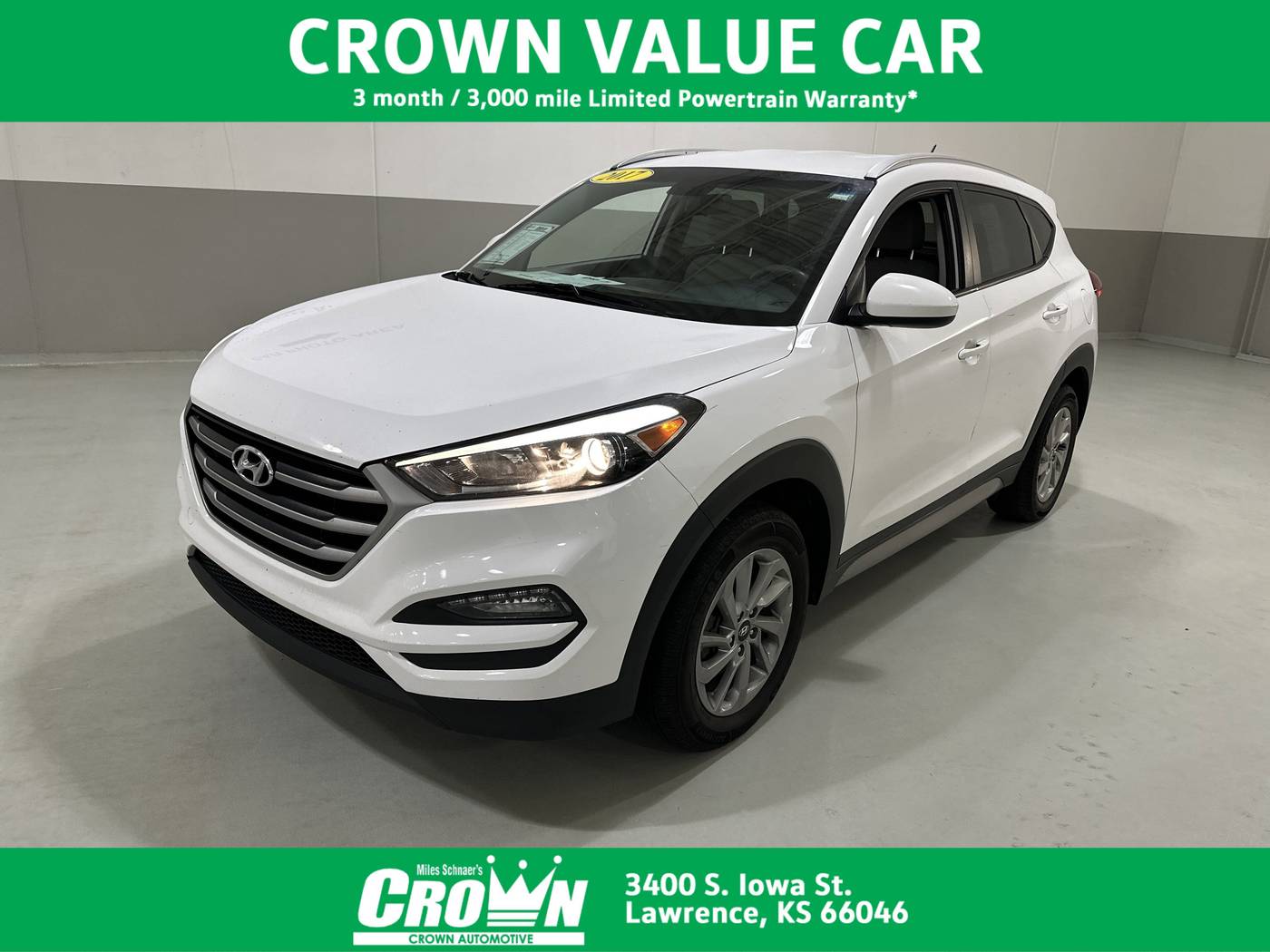 2017 Hyundai Tucson SE — SUV — 108,374 mi — Lawrence, KS