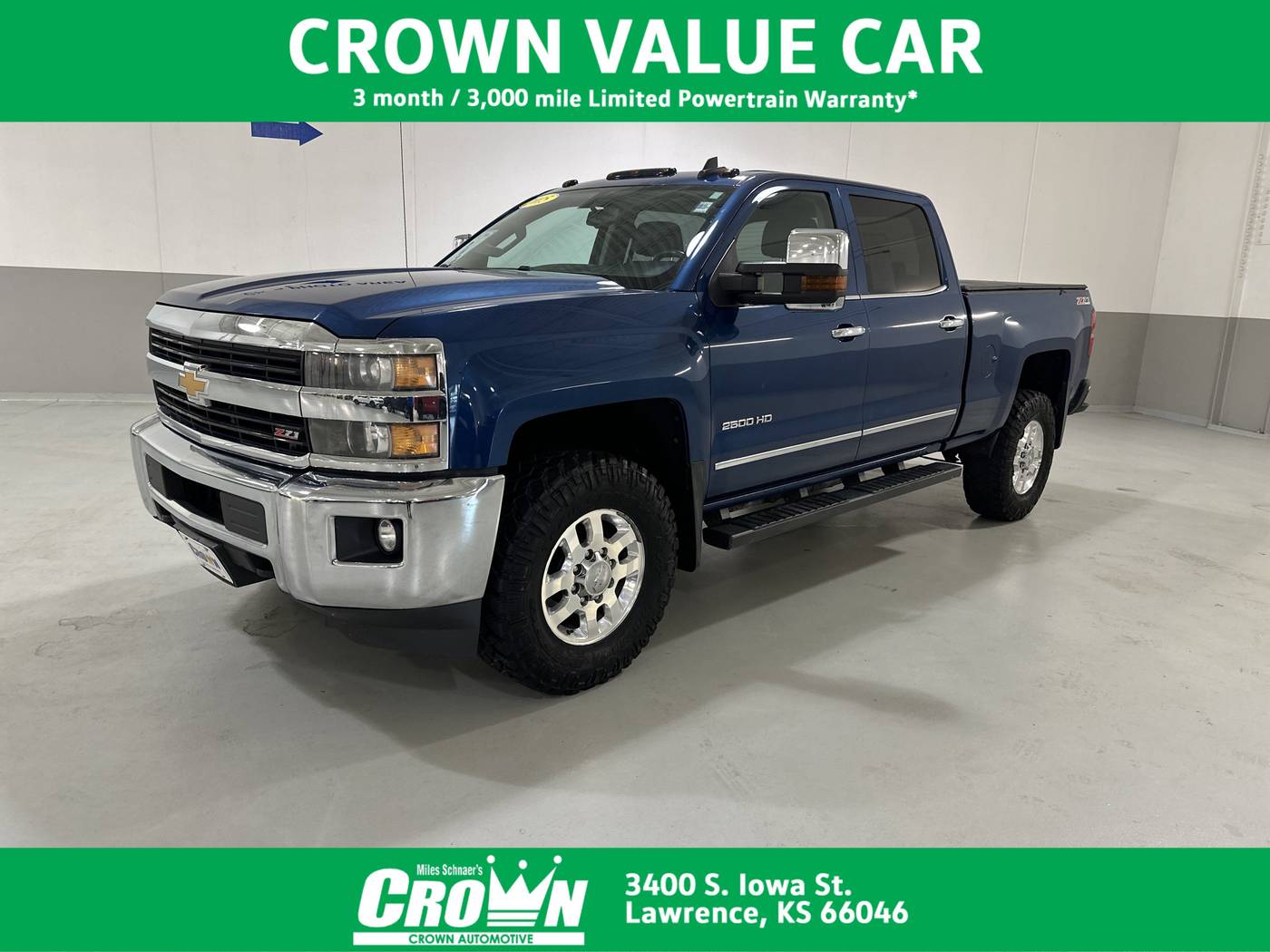 2015 Chevrolet Silverado 2500HD LTZ — Pickup Truck — 68,543 mi — Lawrence, KS
