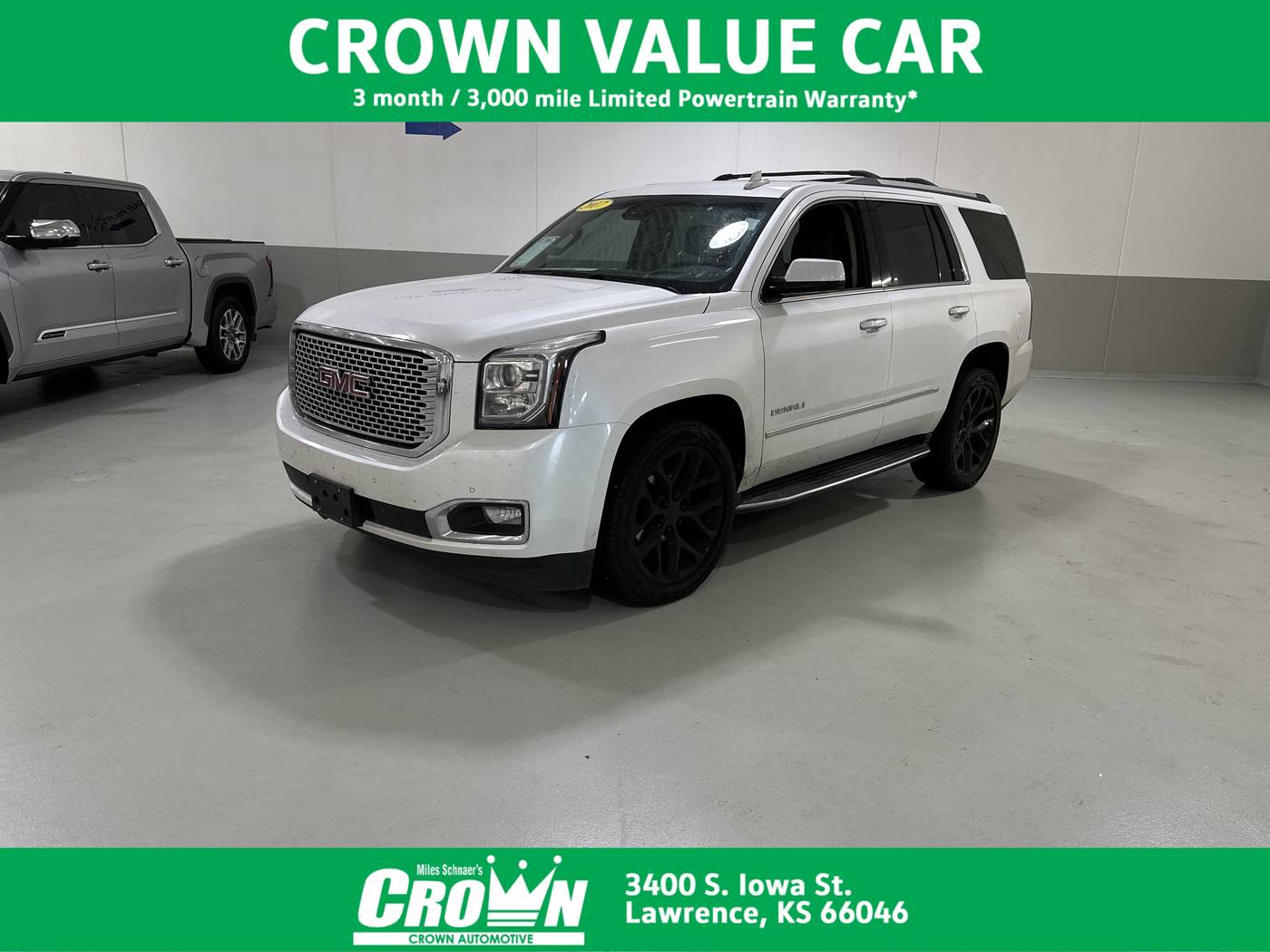 2017 GMC Yukon Denali — SUV — 143,902 mi — Lawrence, KS
