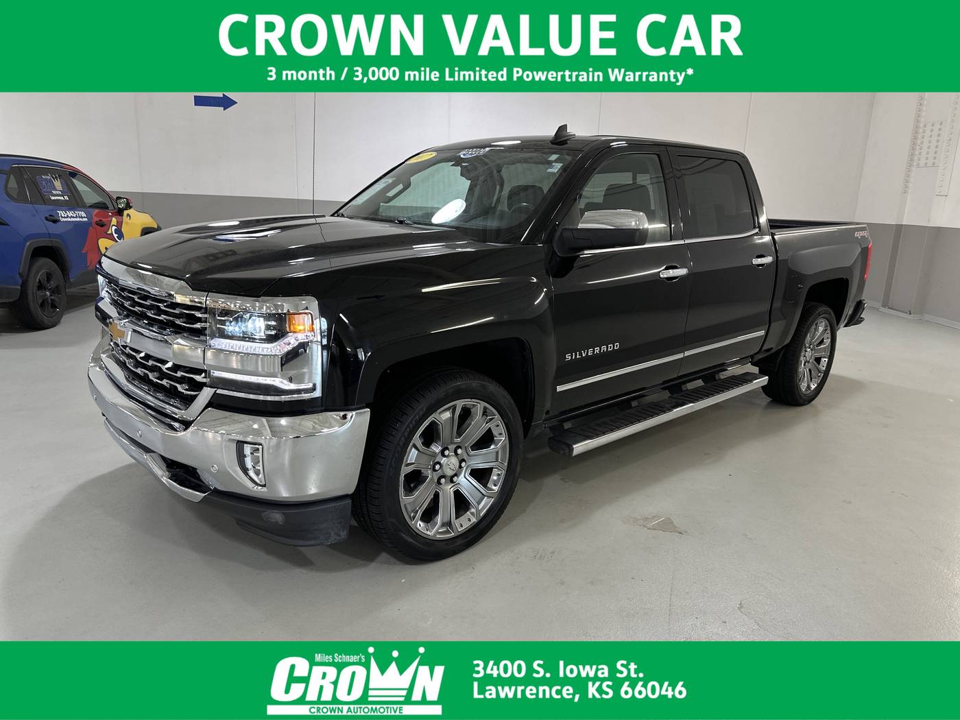 2017 Chevrolet Silverado 1500 LTZ — Pickup Truck — 76,414 mi — Lawrence, KS