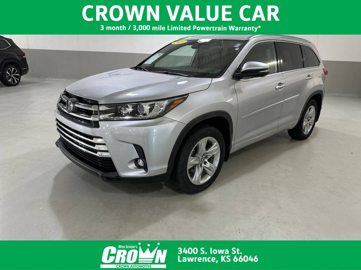 2019 Toyota Highlander Limited — SUV — 114,108 mi — Lawrence, KS