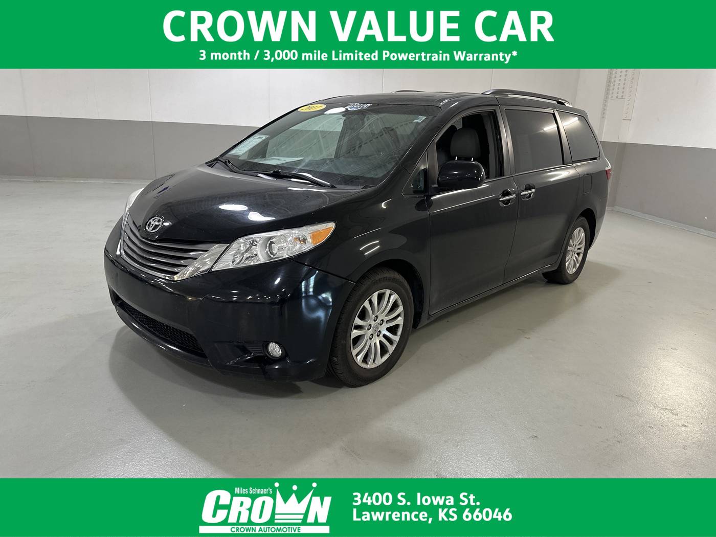 2017 Toyota Sienna XLE — Minivan — 105,031 mi — Lawrence, KS