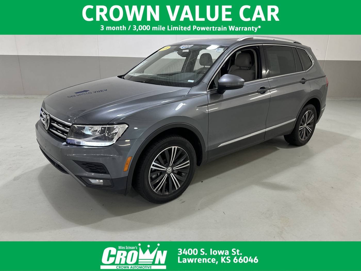 2019 Volkswagen Tiguan SE — SUV — 131,469 mi — Lawrence, KS
