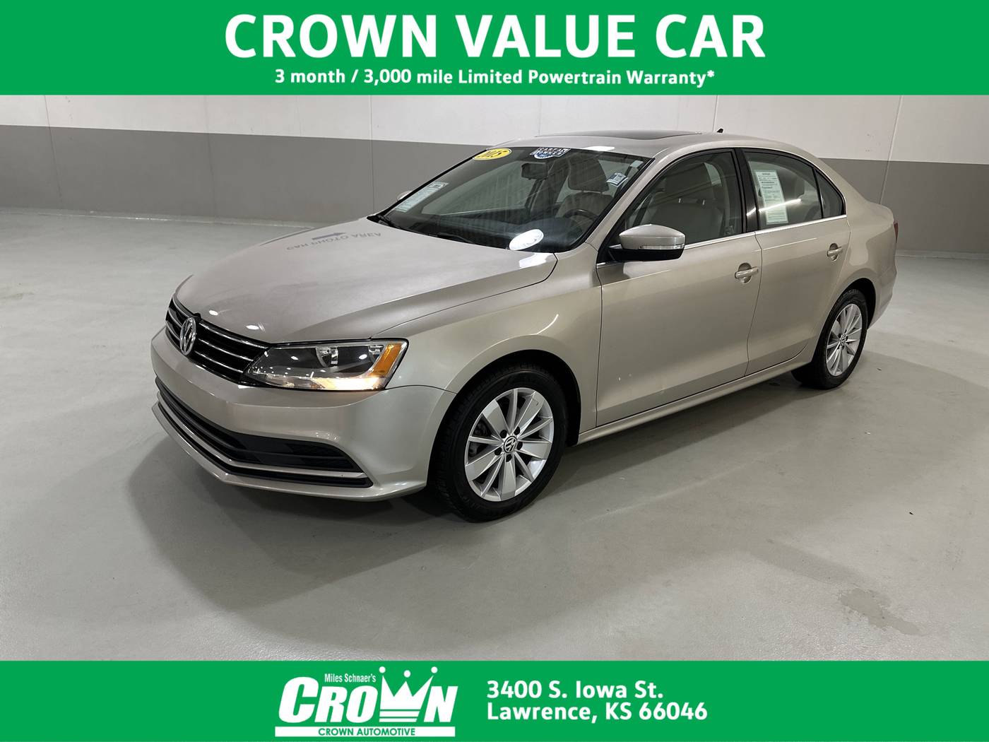 2015 Volkswagen Jetta TDI S — Sedan — 108,878 mi — Lawrence, KS