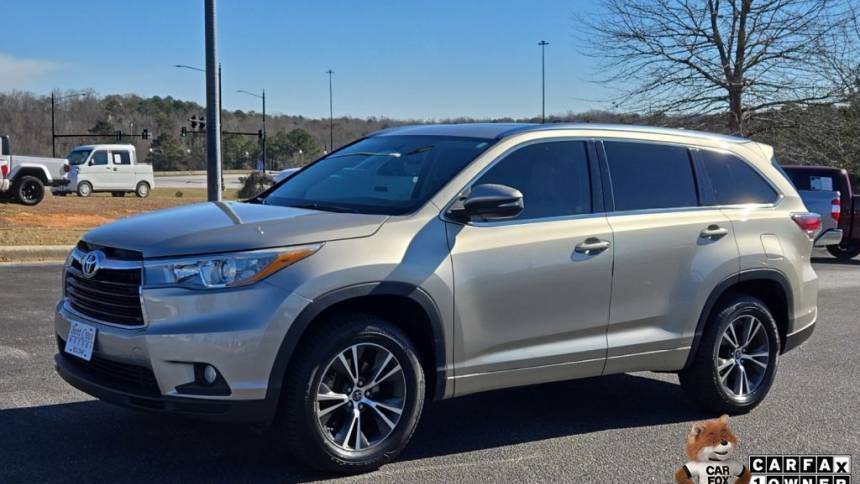 2016 Toyota Highlander XLE — SUV — 135,881 mi — Auburn, AL