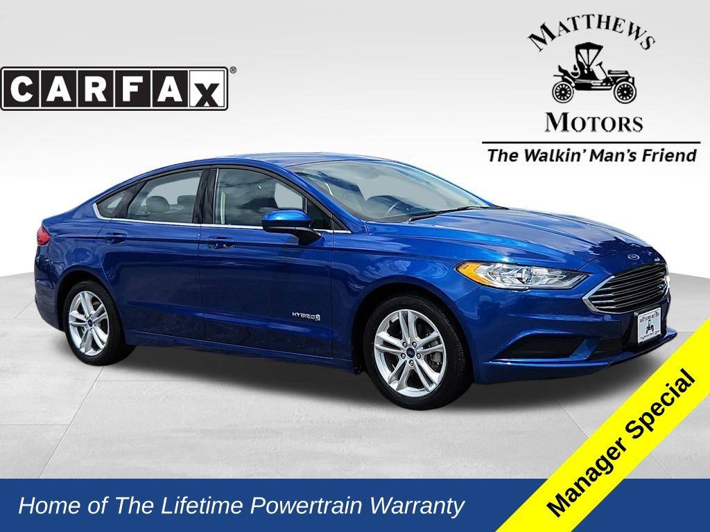 2018 Ford Fusion Hybrid S — Sedan — 45,314 mi — Goldsboro, NC