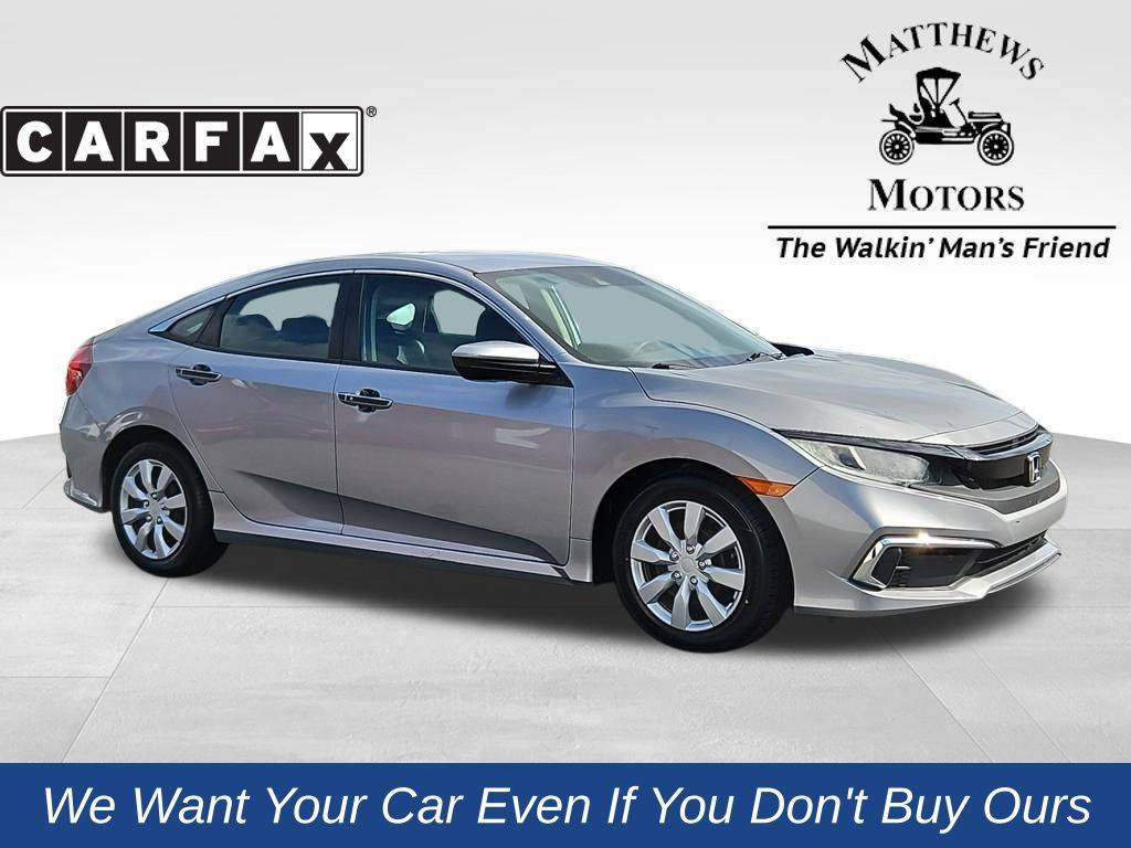 2019 Honda Civic LX — Sedan — 62,527 mi — Goldsboro, NC