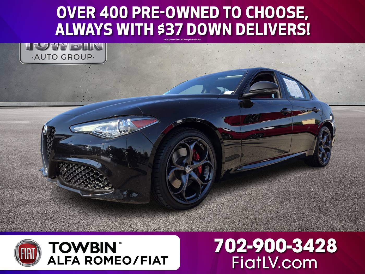 2020 Alfa Romeo Giulia Ti Sport — Sedan — 55,249 mi — Las Vegas, NV