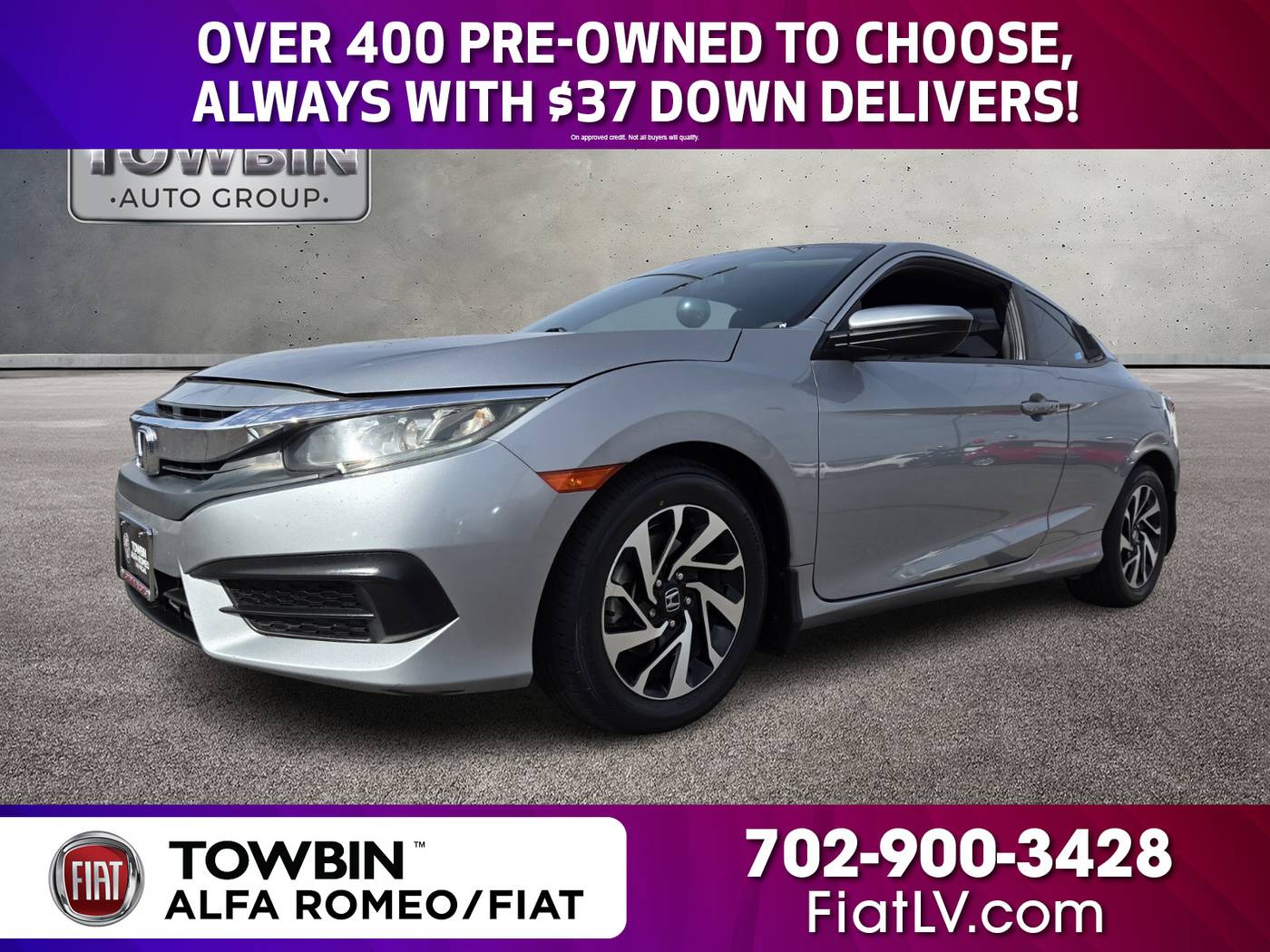 2016 Honda Civic LX-P — Coupe — 123,905 mi — Las Vegas, NV