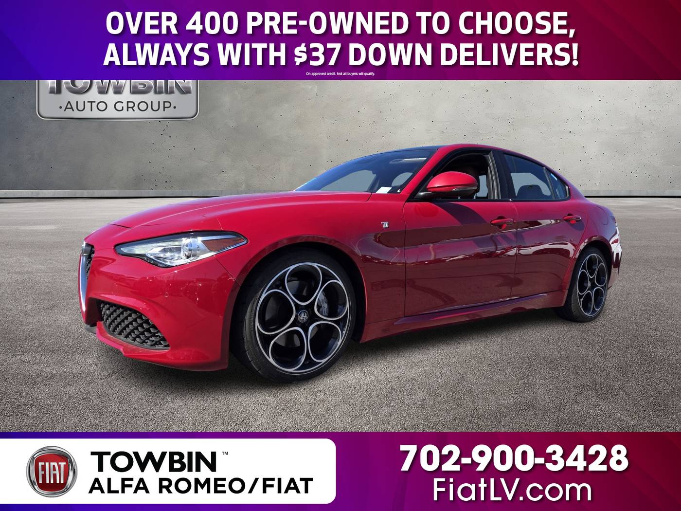 2022 Alfa Romeo Giulia Ti — Sedan — 48,545 mi — Las Vegas, NV
