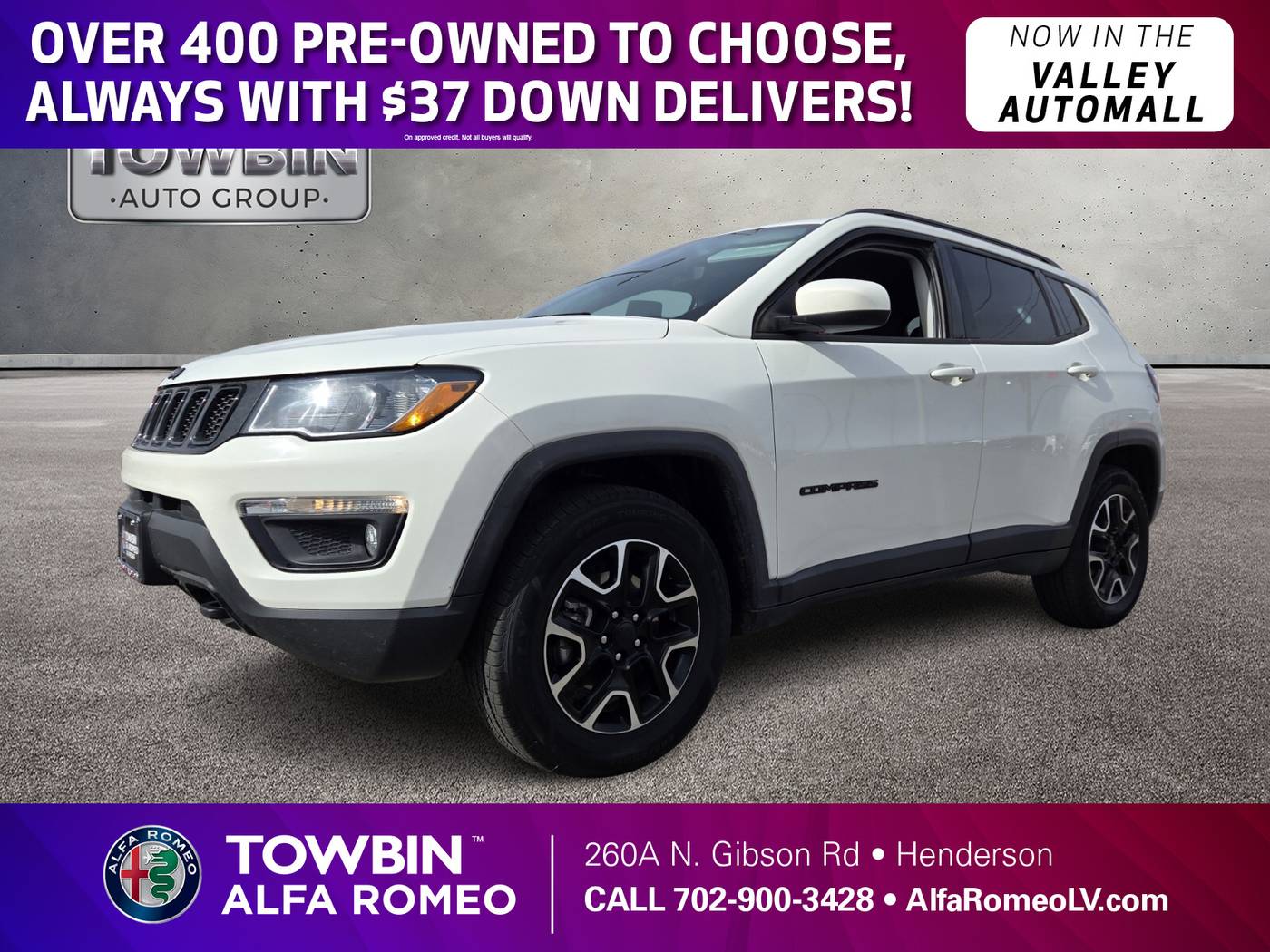 2020 Jeep Compass North Edition — SUV — 89,559 mi — Las Vegas, NV