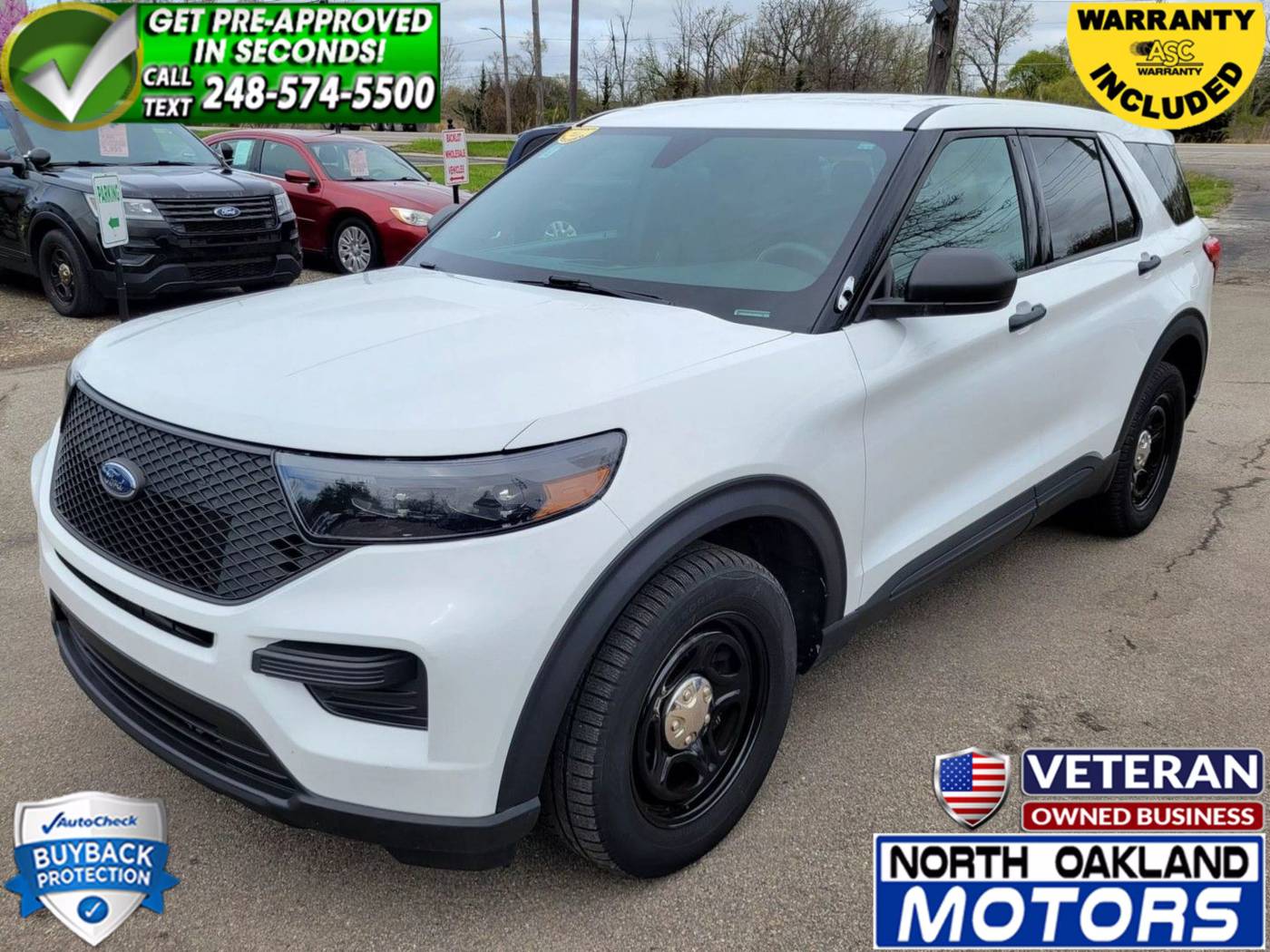 2020 Ford Police Interceptor Utility Base — SUV — 104,239 mi — Waterford, MI