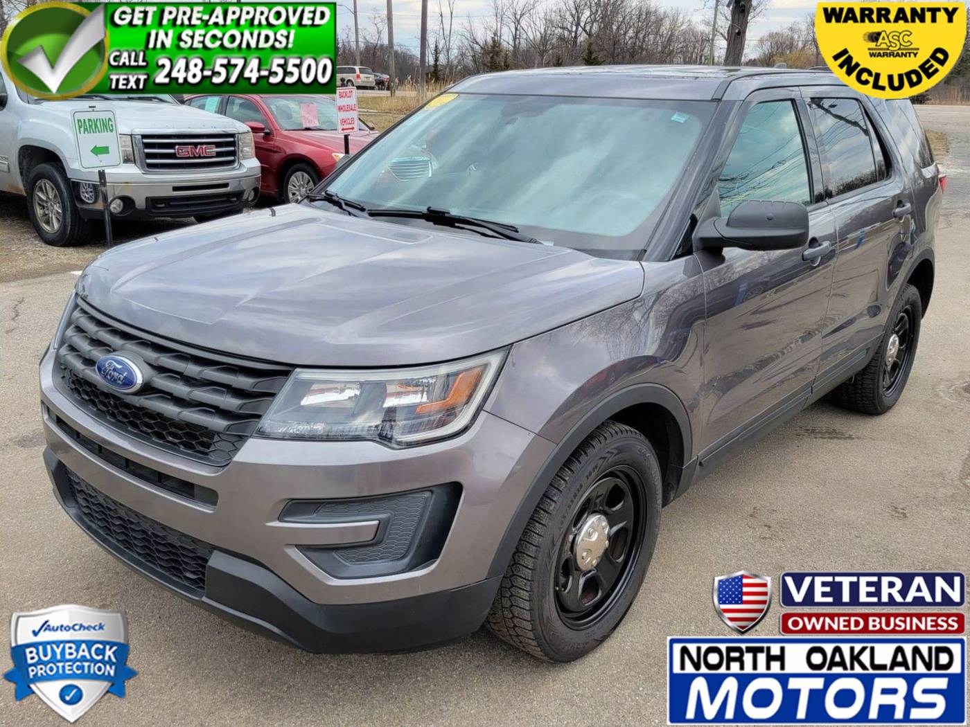 2019 Ford Police Interceptor Utility Base — SUV — 114,862 mi — Waterford, MI