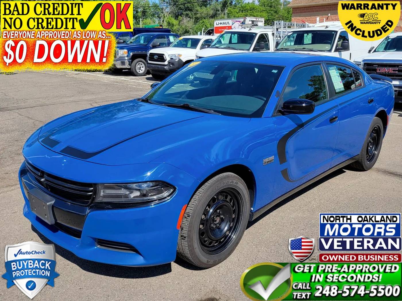 2018 Dodge Charger Police — Sedan — 97,440 mi — Waterford, MI