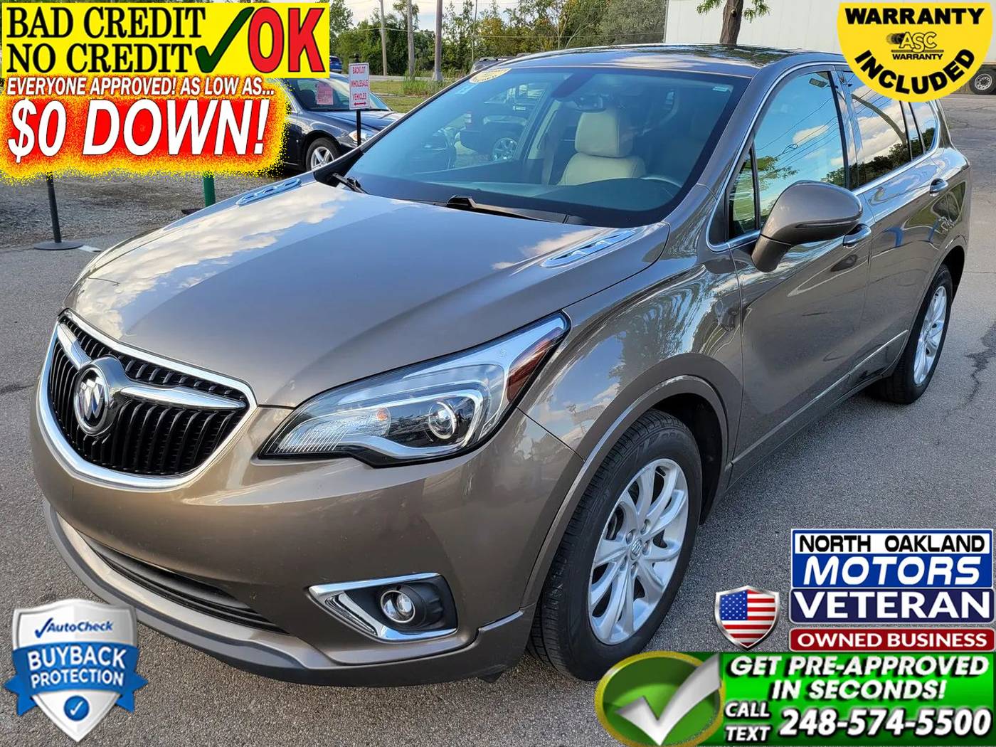 2019 Buick Envision Preferred — SUV — 171,106 mi — Waterford, MI