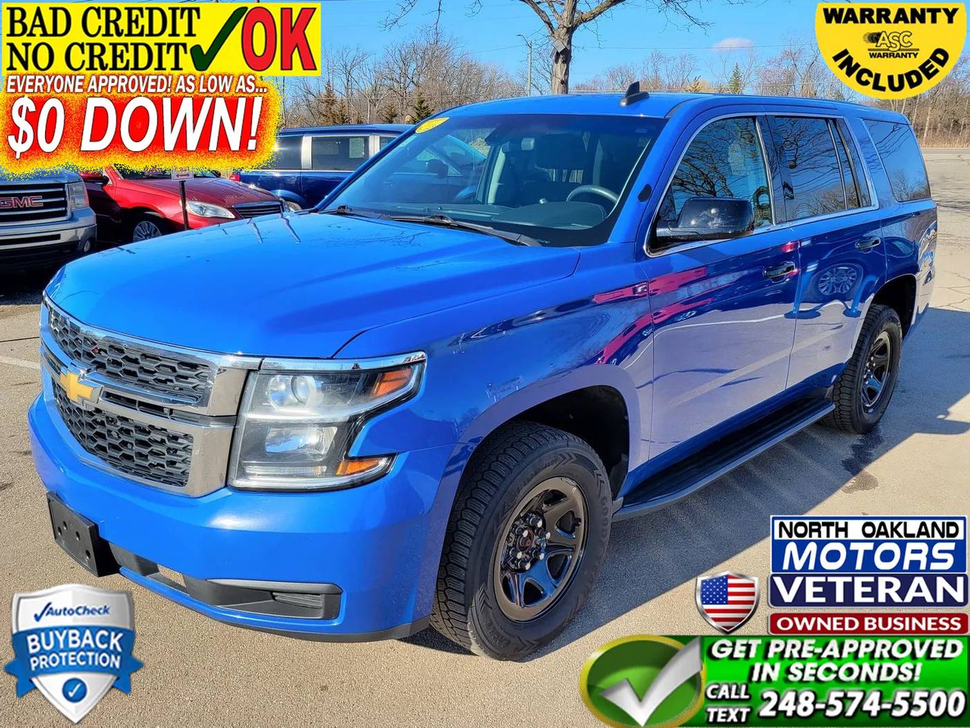 2018 Chevrolet Tahoe Commercial — SUV — 135,436 mi — Waterford, MI