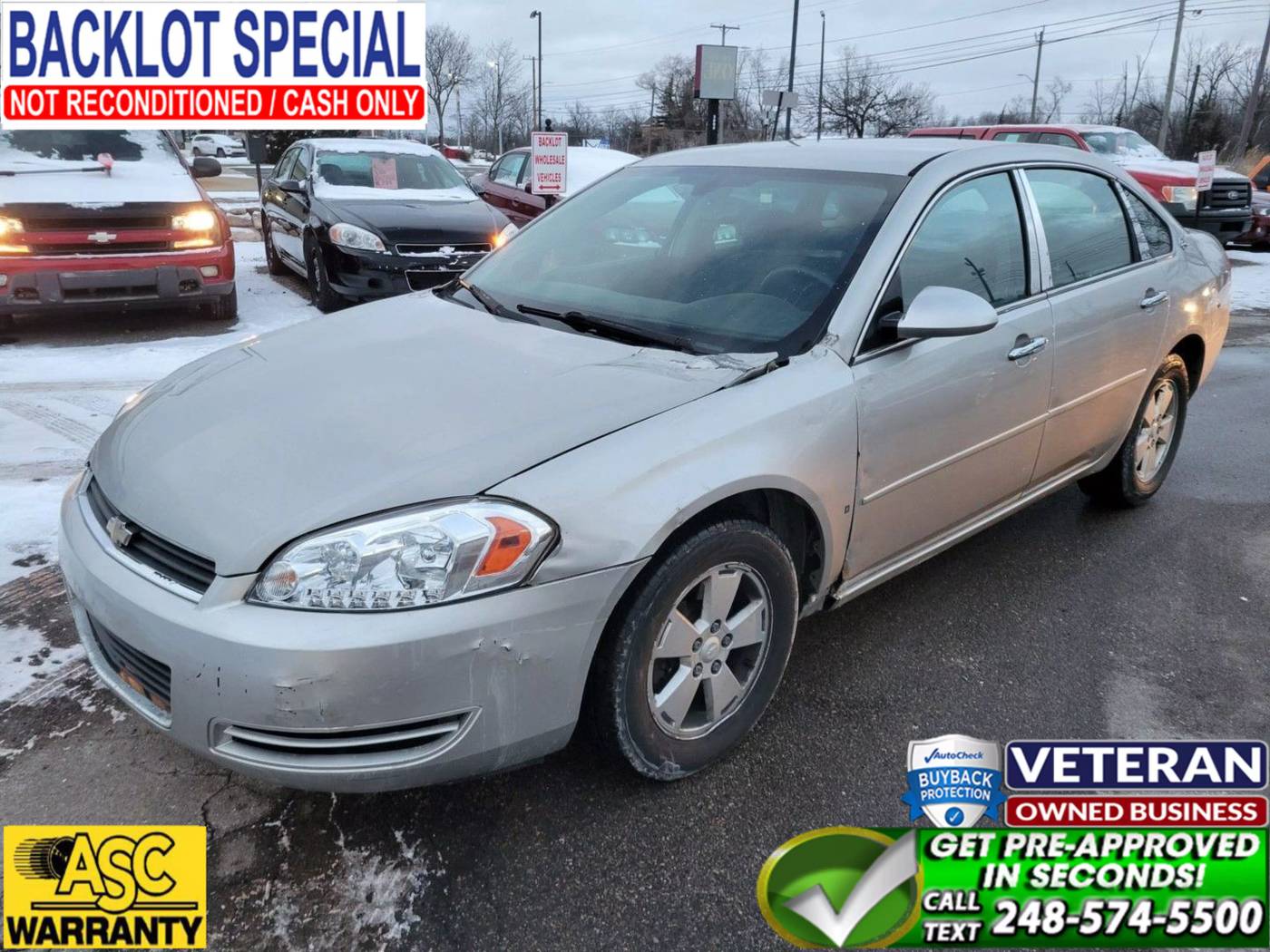 2007 Chevrolet Impala LT — Sedan — 149,011 mi — Waterford, MI