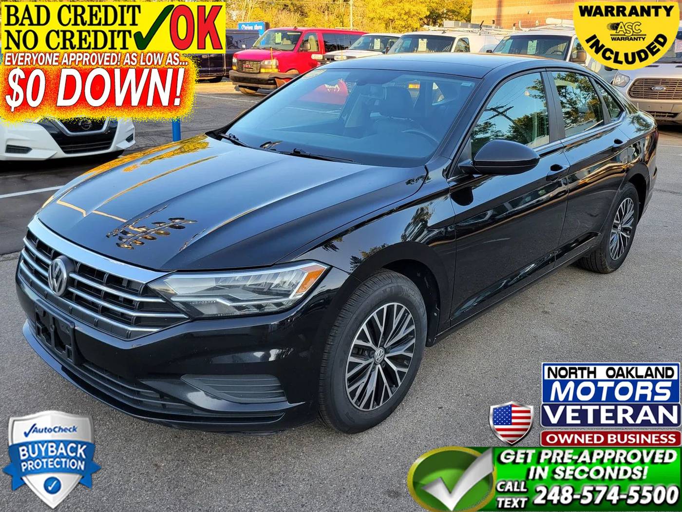 2020 Volkswagen Jetta SE — Sedan — 138,404 mi — Waterford, MI