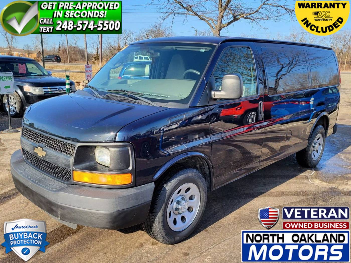 2014 Chevrolet Express Cargo Van Base — Cargo Van — 122,097 mi — Waterford, MI