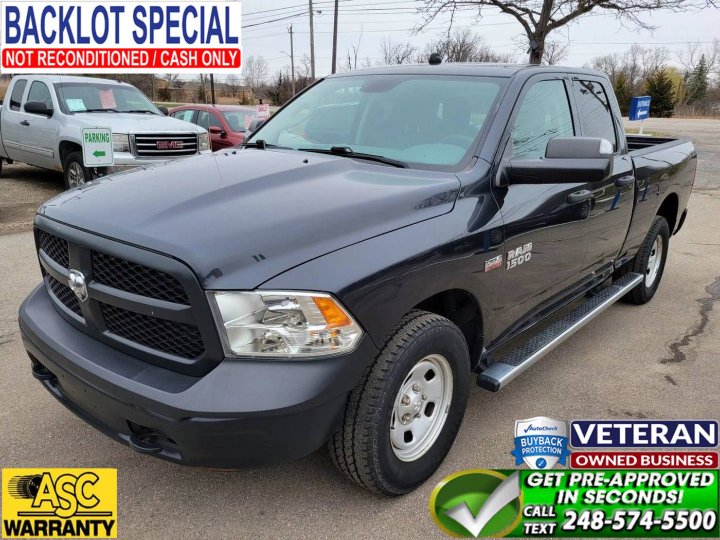 2016 Ram 1500 Tradesman — Pickup Truck — 59,701 mi — Waterford, MI