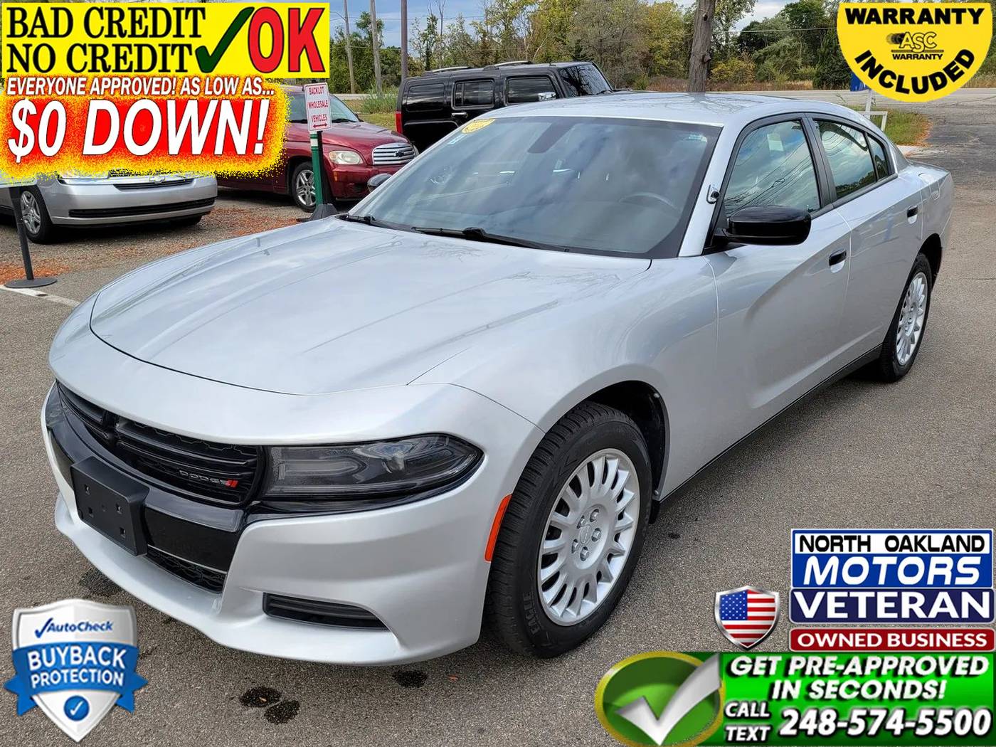 2021 Dodge Charger Police — Sedan — 141,781 mi — Waterford, MI