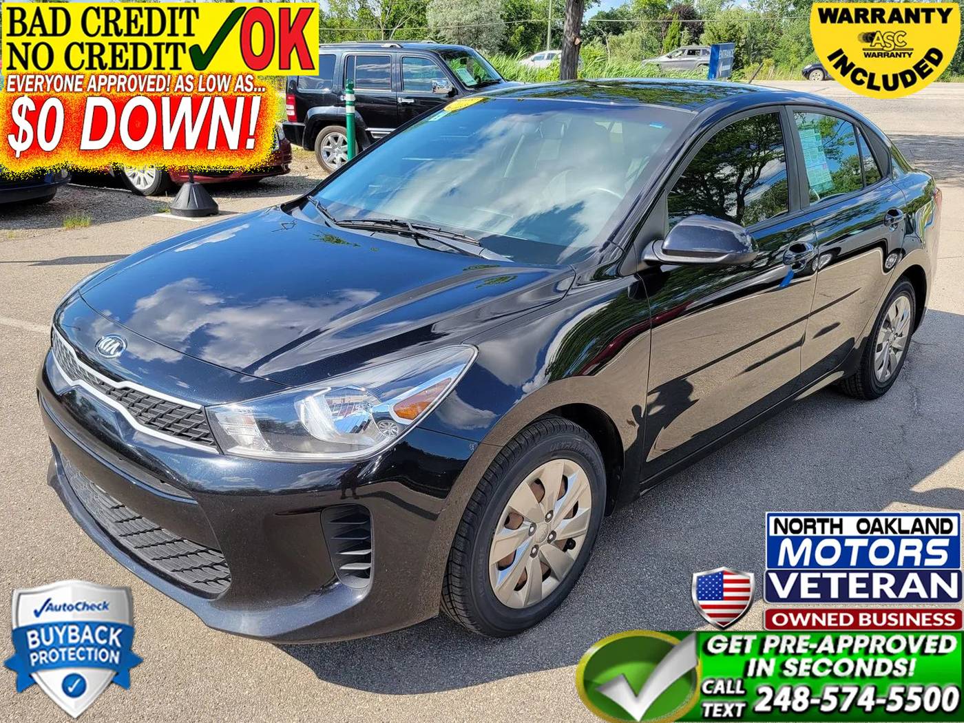 2020 Kia Rio S — Sedan — 101,033 mi — Waterford, MI