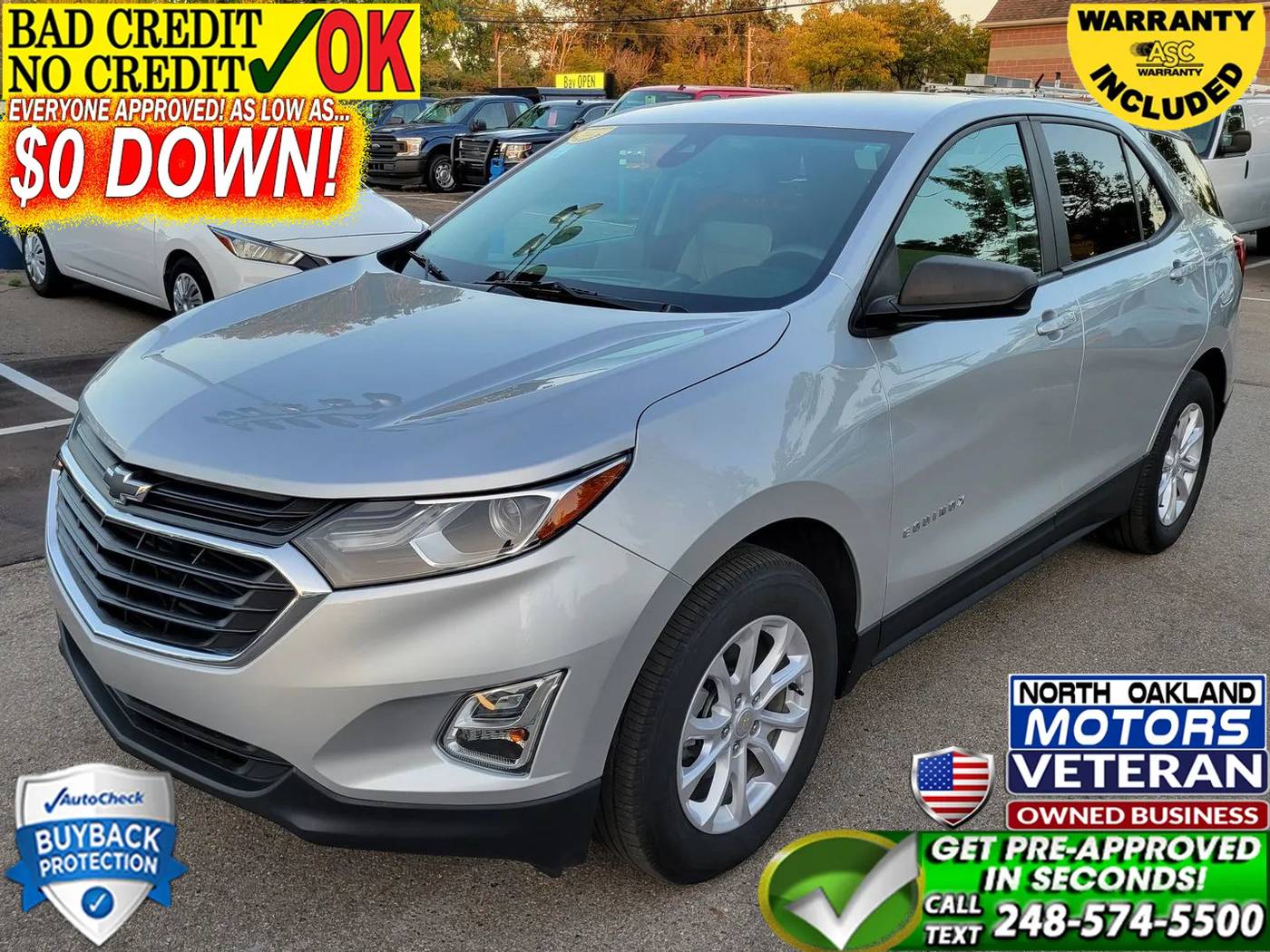 2020 Chevrolet Equinox LS — SUV — 49,001 mi — Waterford, MI