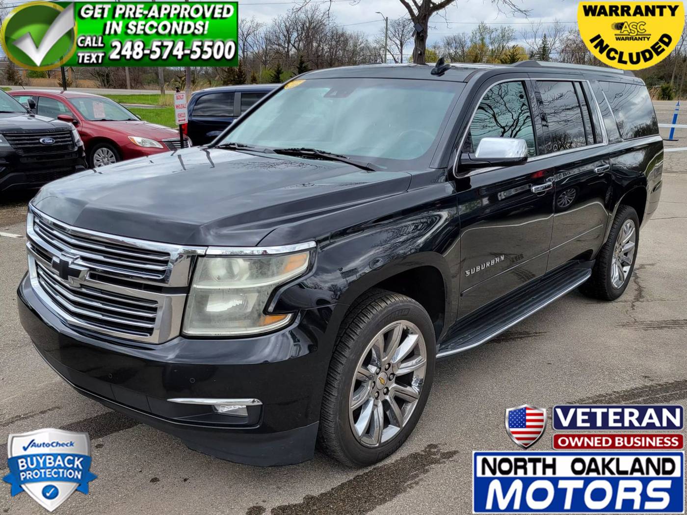 2016 Chevrolet Suburban LTZ — SUV — 123,163 mi — Waterford, MI
