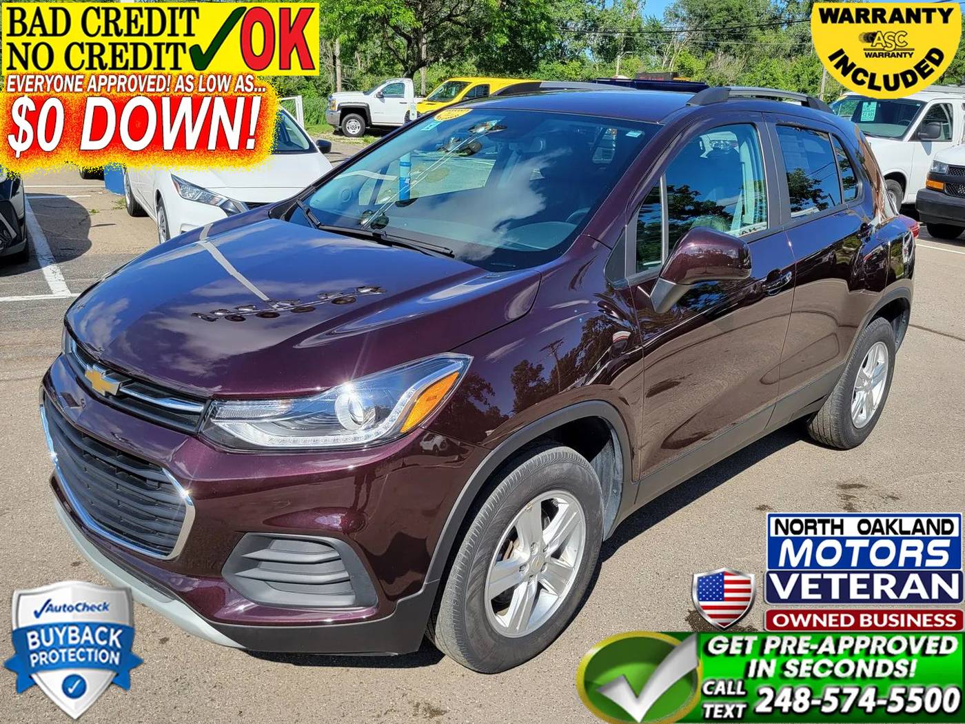 2022 Chevrolet Trax LT — SUV — 41,111 mi — Waterford, MI