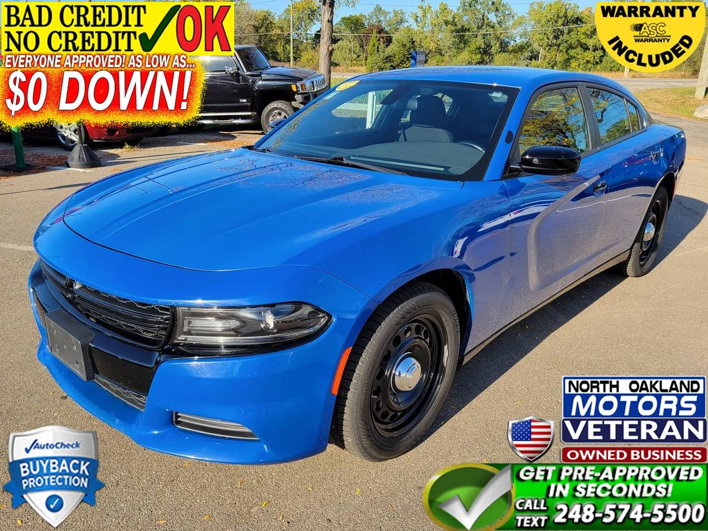 2020 Dodge Charger Police — Sedan — 107,665 mi — Waterford, MI