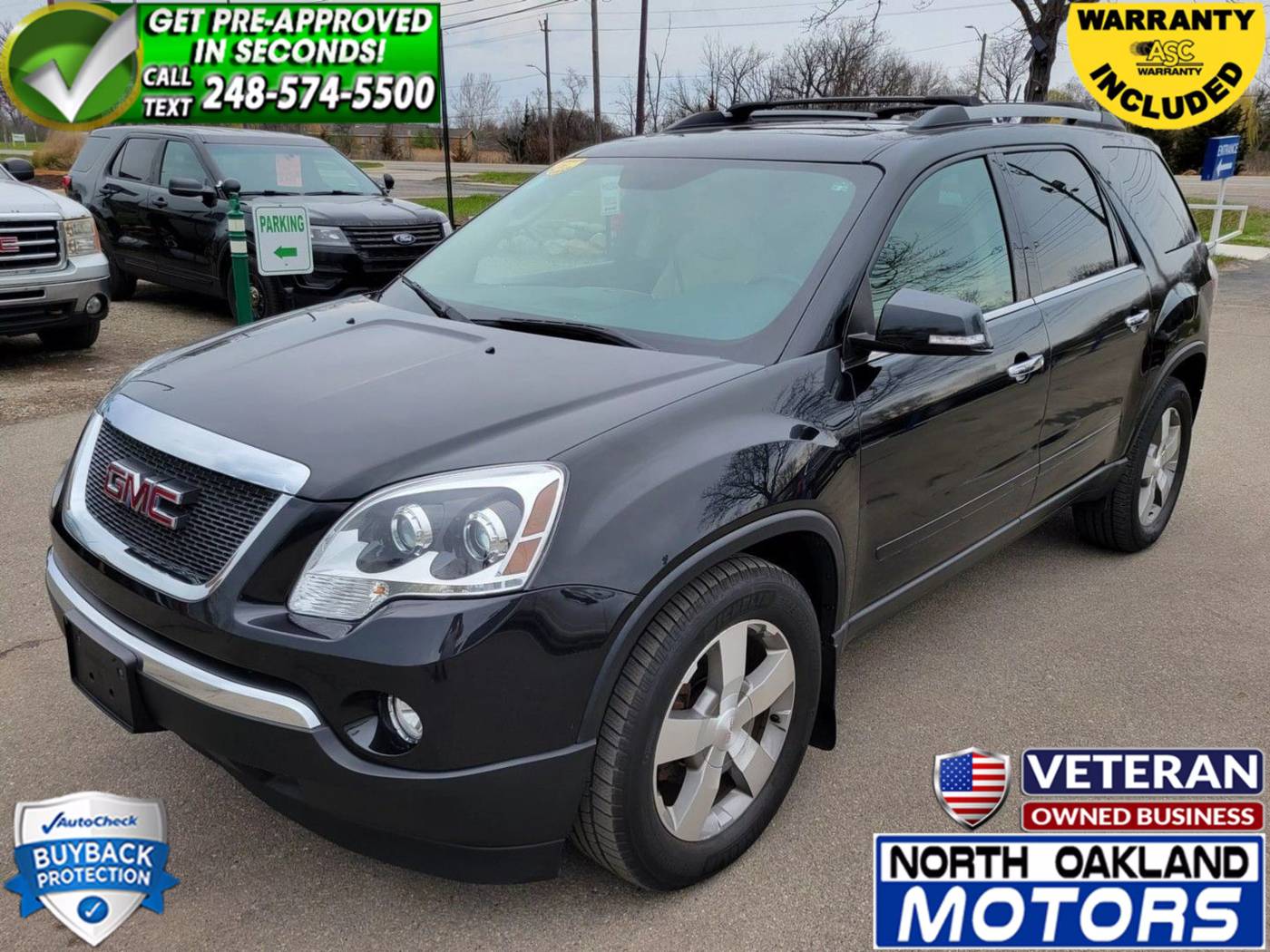 2012 GMC Acadia SLT — SUV — 125,087 mi — Waterford, MI