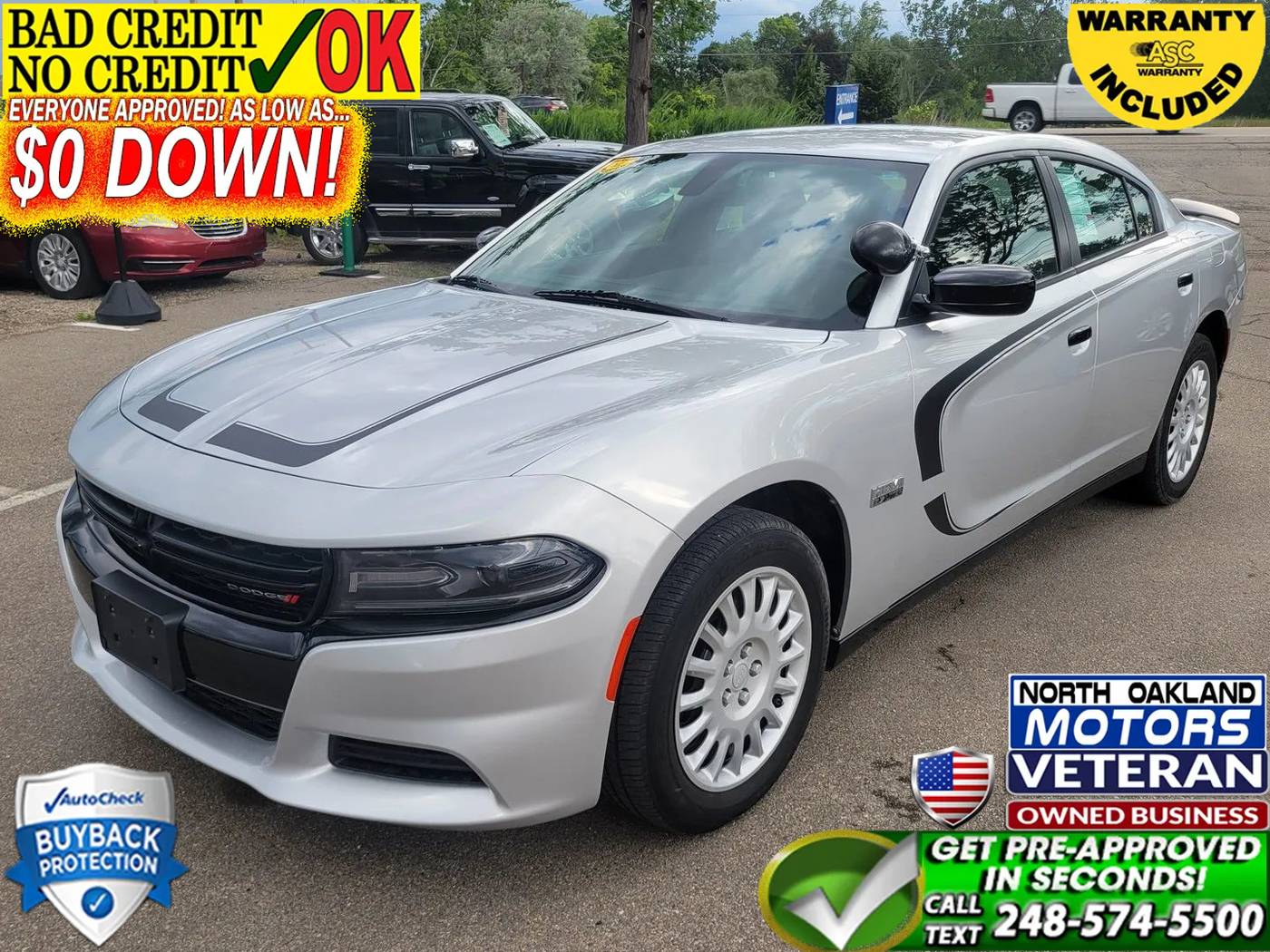 2021 Dodge Charger Police — Sedan — 143,491 mi — Waterford, MI