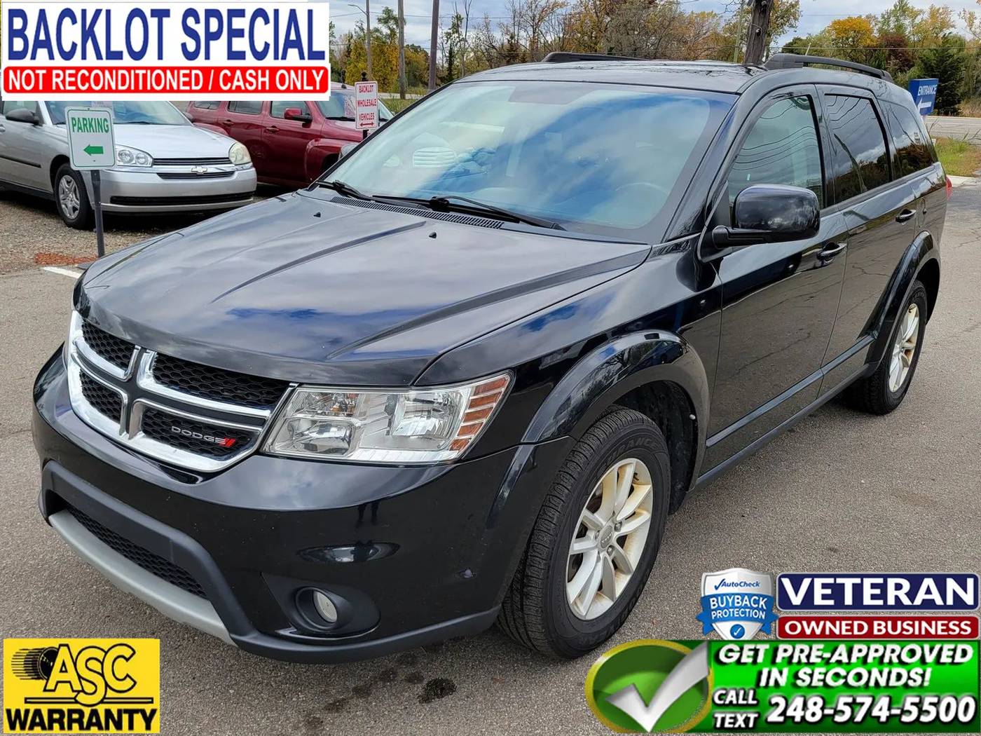 2016 Dodge Journey SXT — SUV — 160,429 mi — Waterford, MI