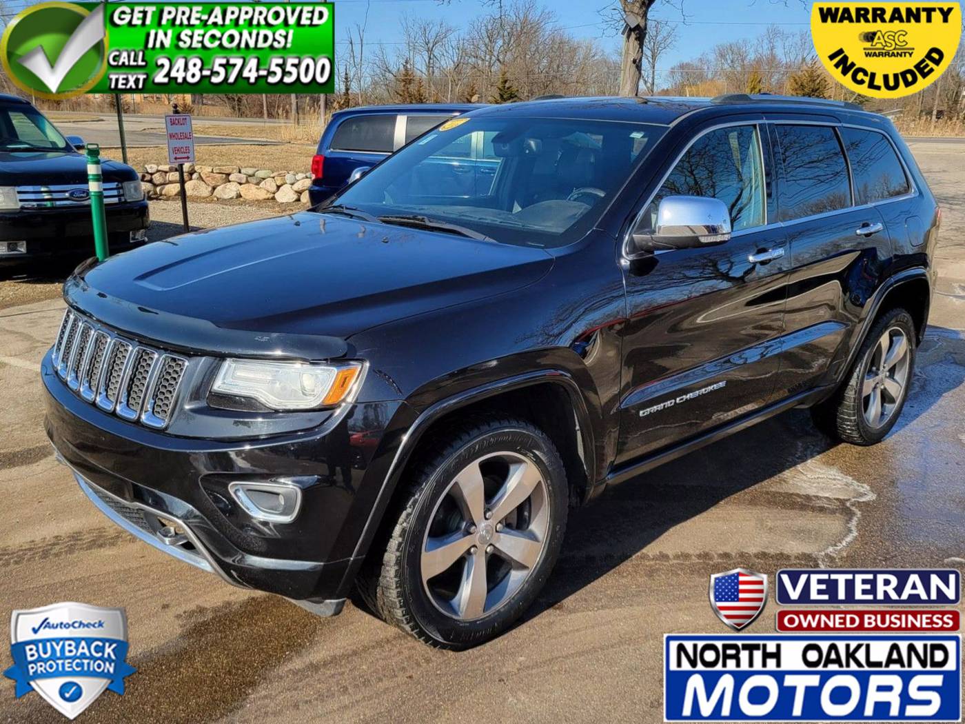 2015 Jeep Grand Cherokee Overland — SUV — 143,413 mi — Waterford, MI