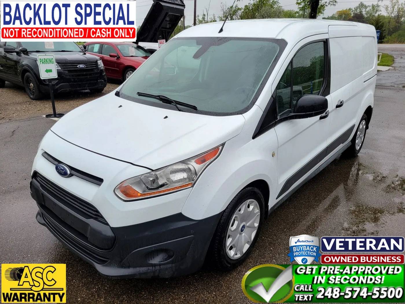 2018 Ford Transit Connect Van XL — Cargo Van — 167,484 mi — Waterford, MI