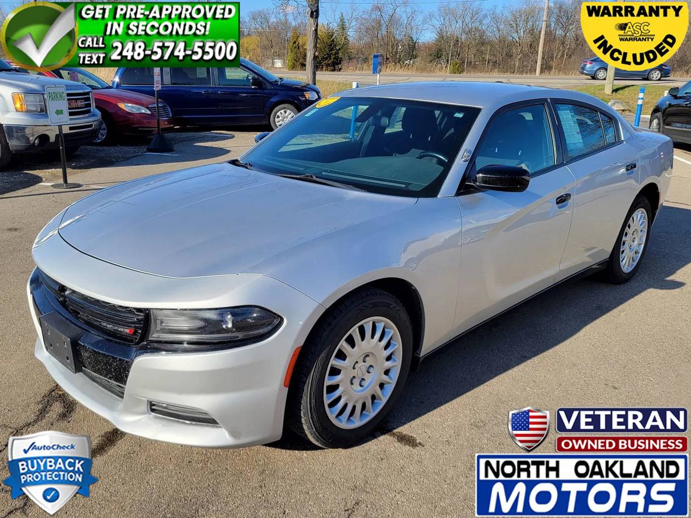 2018 Dodge Charger Police — Sedan — 143,555 mi — Waterford, MI