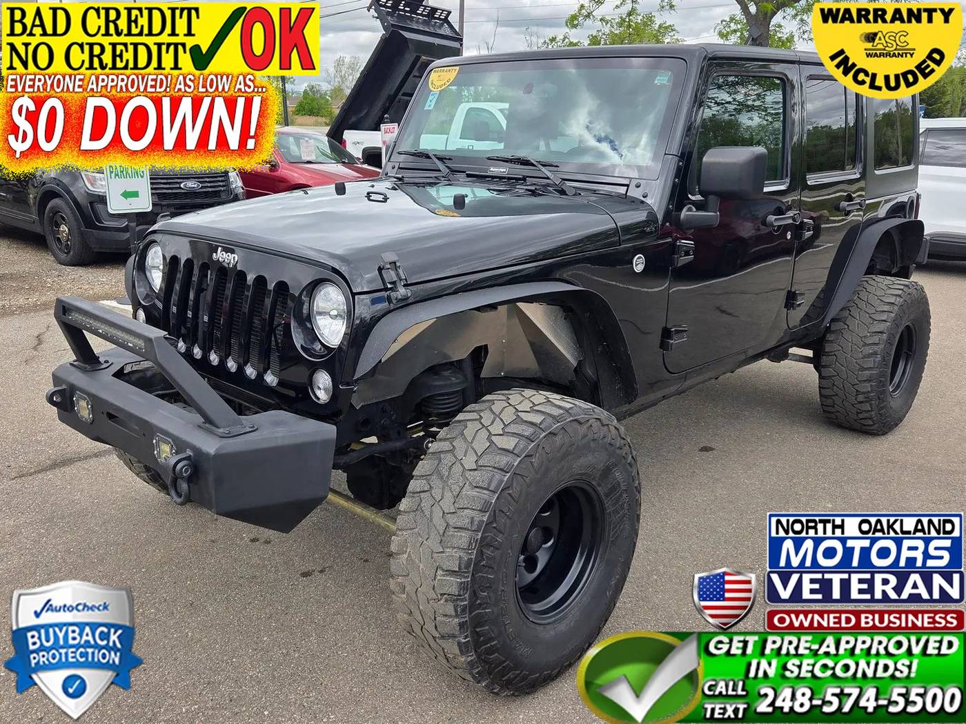 2017 Jeep Wrangler Sport — SUV — 100,280 mi — Waterford, MI