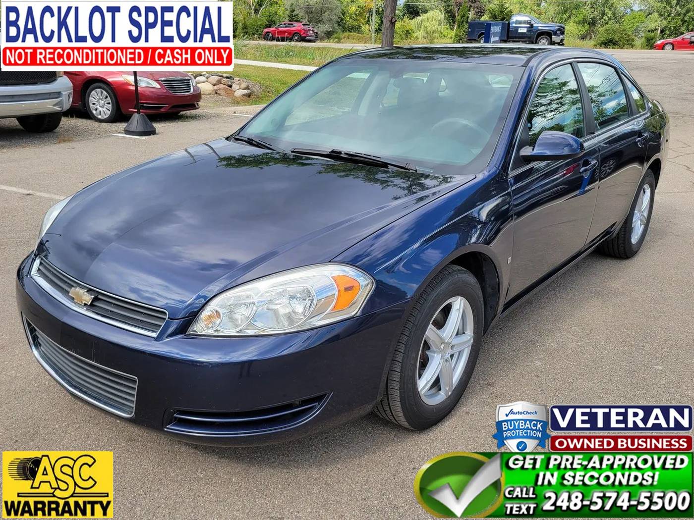 2008 Chevrolet Impala LT — Sedan — 242,527 mi — Waterford, MI