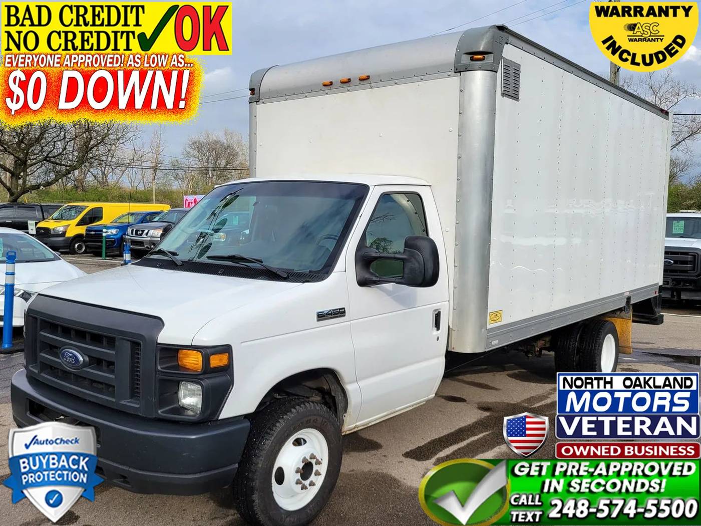 2017 Ford E-Series Cutaway E-450 — Chassis Cab Truck — 189,013 mi — Waterford, MI