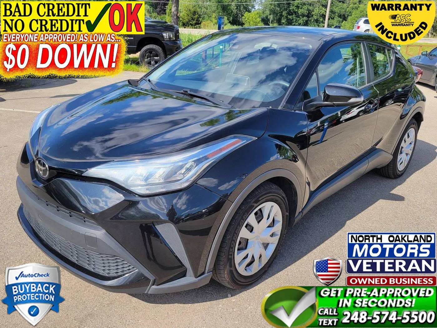 2020 Toyota C-HR LE — SUV — 77,792 mi — Waterford, MI
