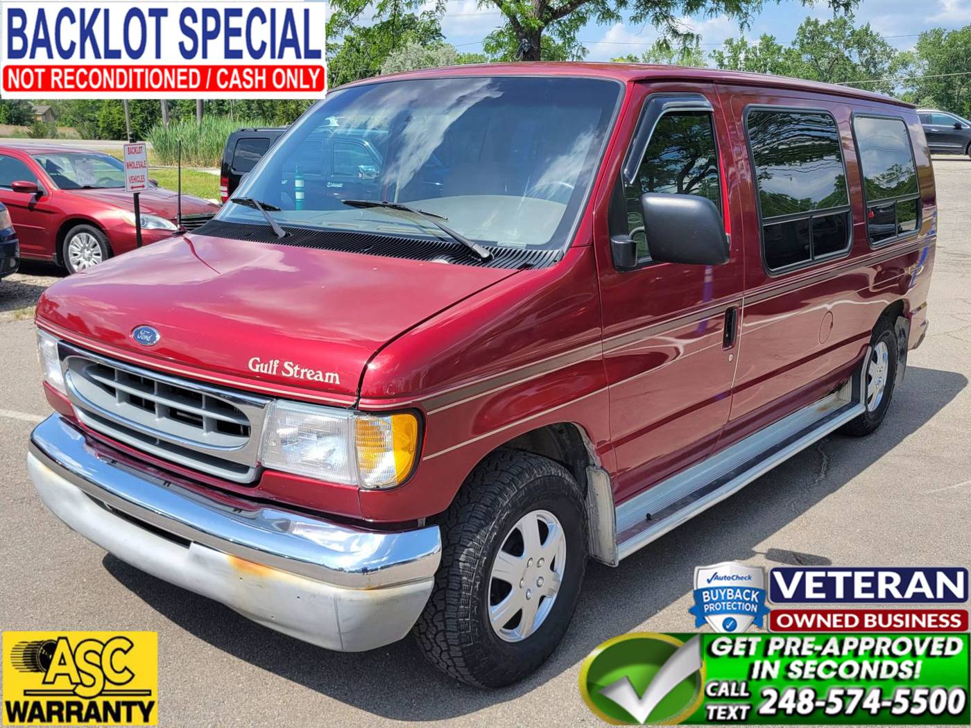 1999 Ford Econoline Cargo Van E-150 — Cargo Van — 134,251 mi — Waterford, MI