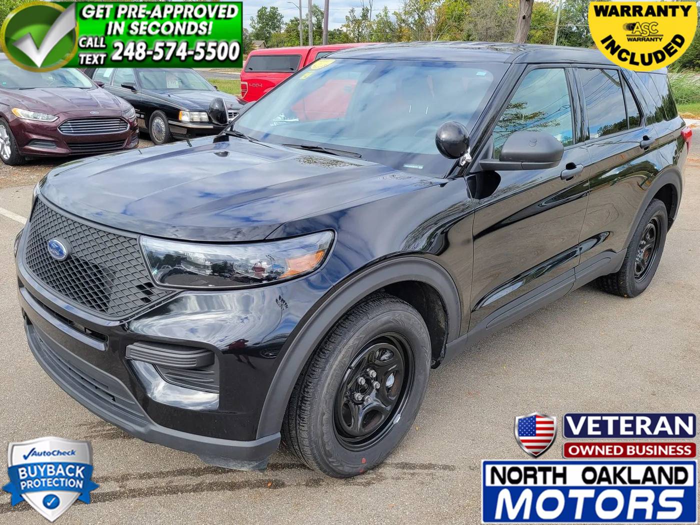 2020 Ford Police Interceptor Utility Base — SUV — 49,779 mi — Waterford, MI
