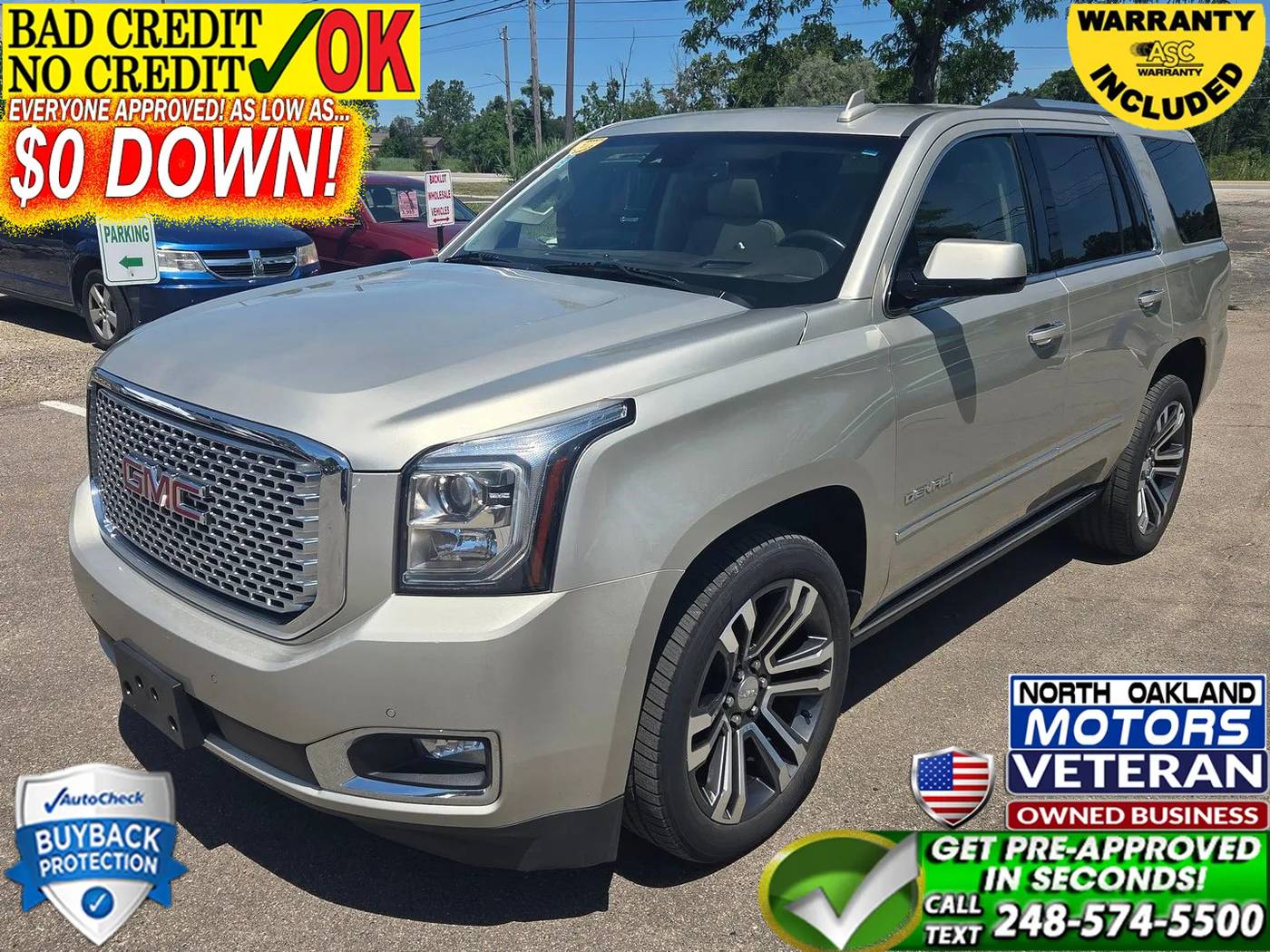 2017 GMC Yukon Denali — SUV — 138,084 mi — Waterford, MI